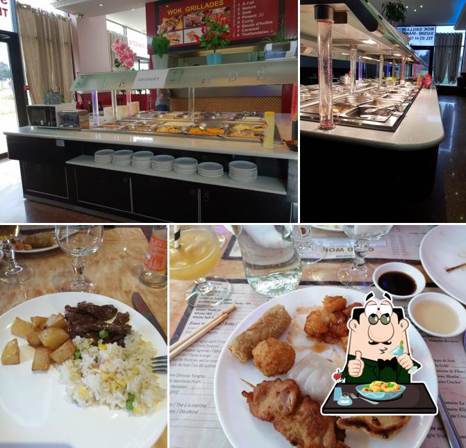 Nourriture à Gold Wok