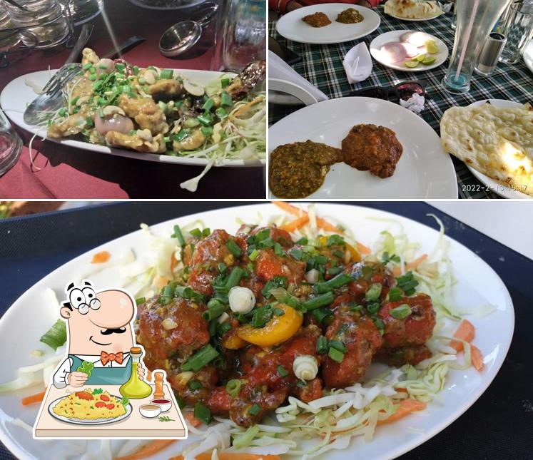 Food at Hotel Garden Court