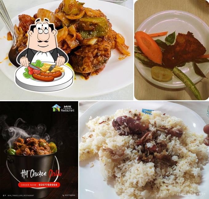 Meals at MVK Restaurant