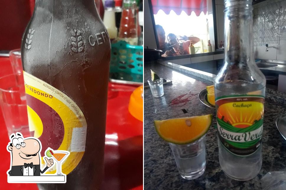 Peça uma bebida do menu