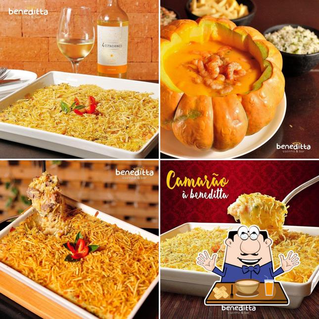 Comida em Beneditta Cozinha e Bar