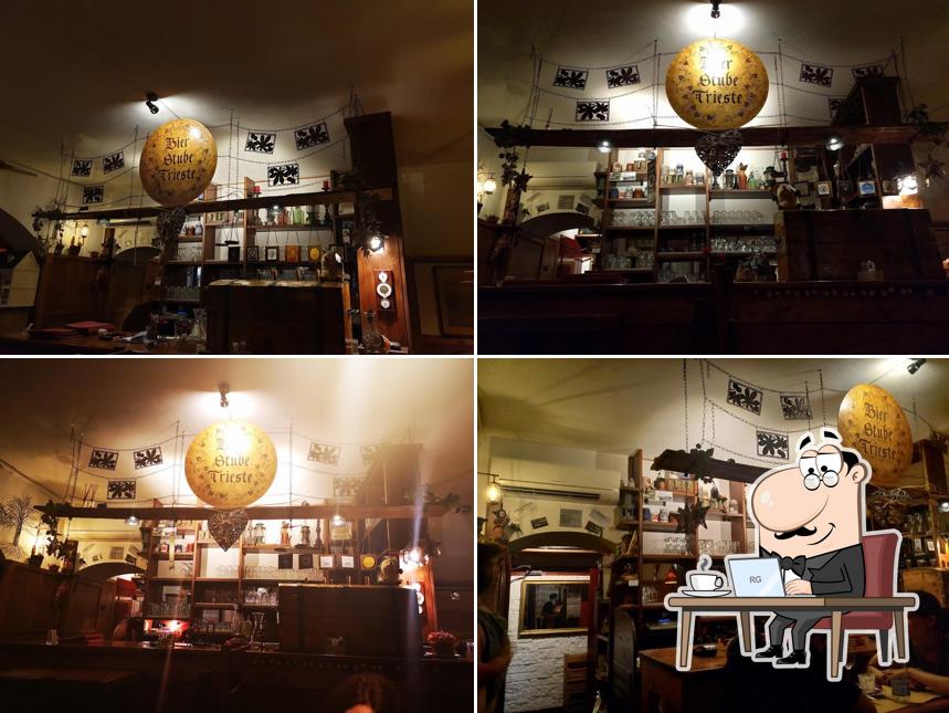 L'intérieur de Osteria Bier Stube Trieste