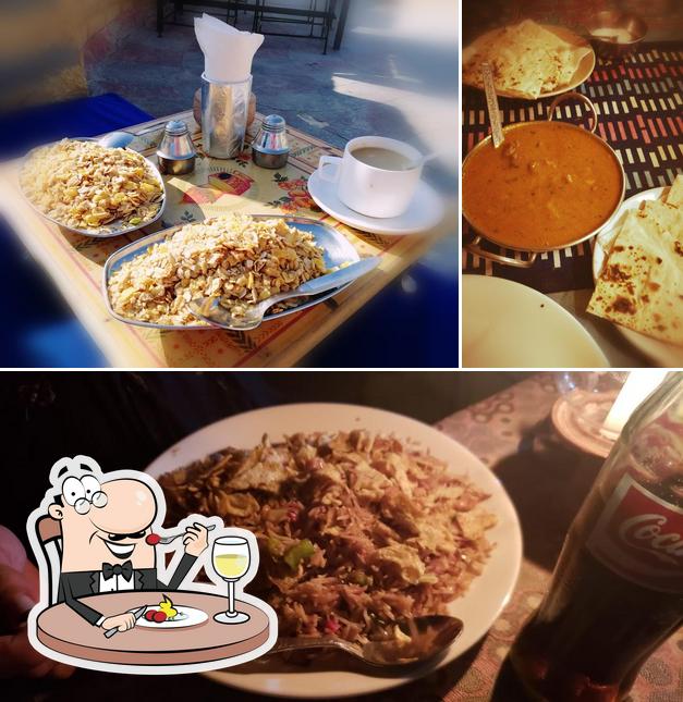Food at Lake View Restaurant