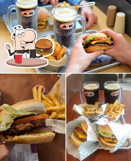 Essayez un hamburger à A&W Canada