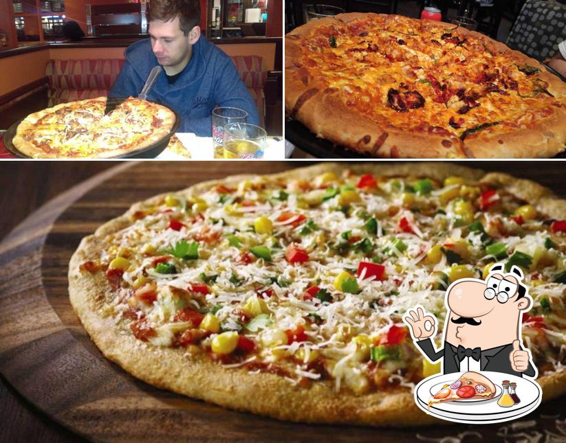 Попробуйте пиццу в "Boston Pizza"