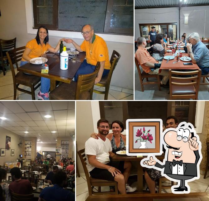 O interior do Ligue Pizza 1