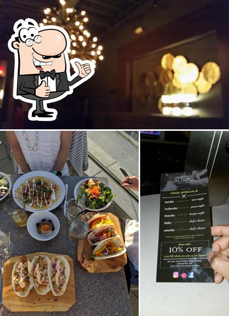 Altana Rooftop Lounge in Lancaster Restaurant menu and reviews