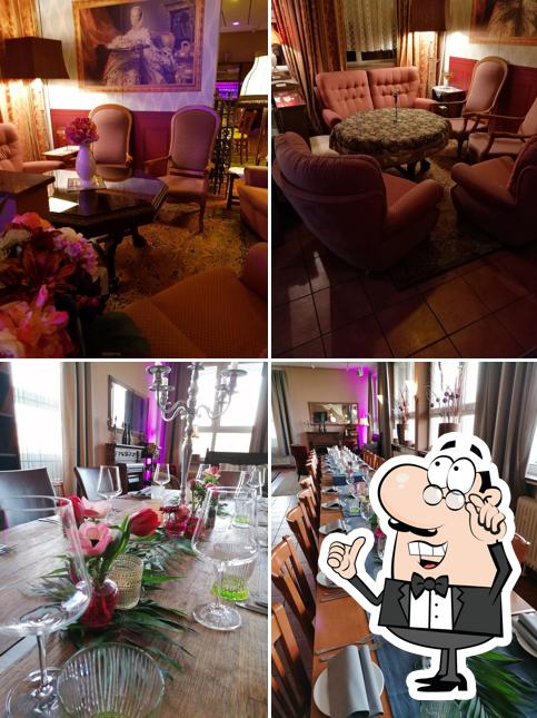 Das Club House Durlach Aue’s Aufnahme von der innere und außen