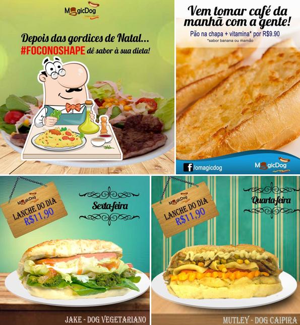 Comida em MagicDog