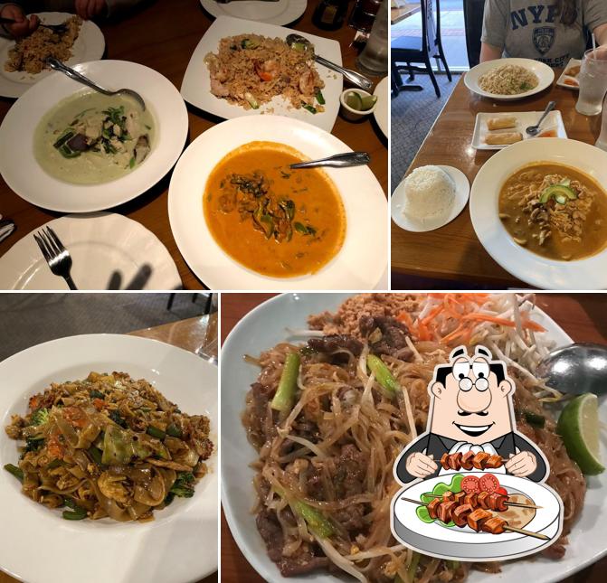 Platos en Dee Thai Restaurant