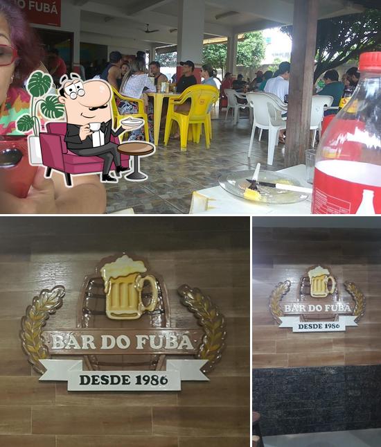 O interior do BAR DO FUBÁ
