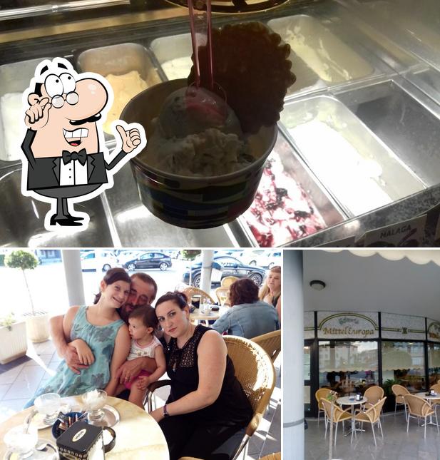 Tra le diverse cose da Eiscaffe Mitteleuropa Sas di Toscani si possono trovare la interni e dolce