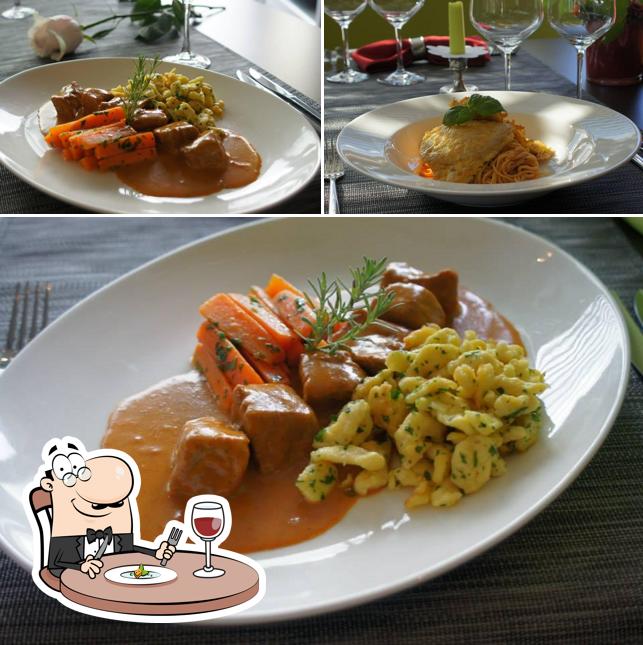Еда в "Restaurant Brühlhof"
