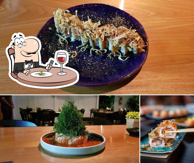Platos en Gurmesan Sushi