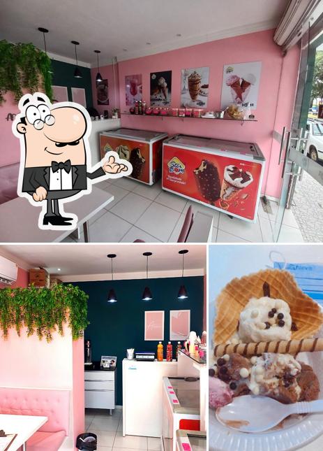 A Sorveteria na Praça se destaca pelo interior e comida