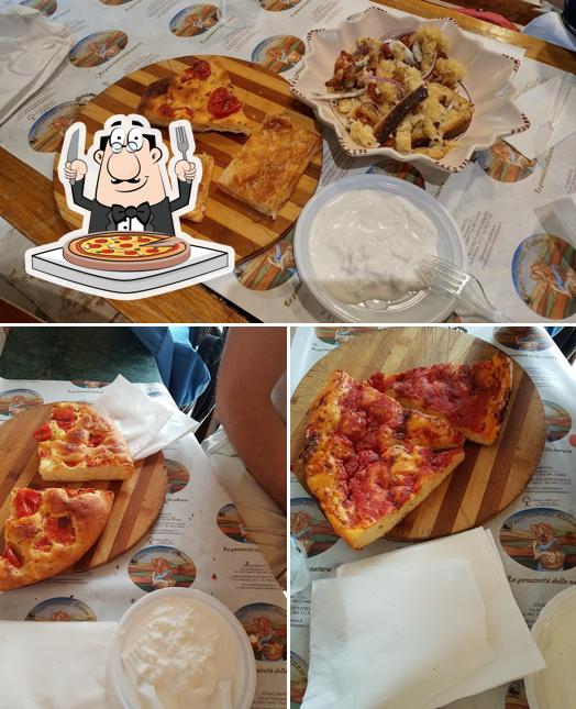 Choisissez des pizzas à Panificio Del Duomo