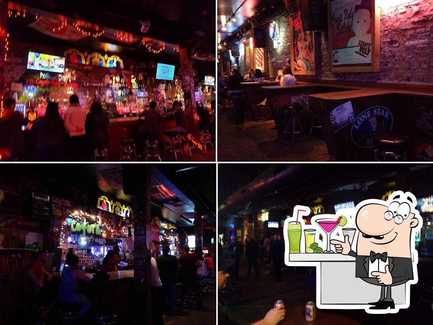 Coyote Ugly Saloon, 501 E 6th St in Austin - Restaurant menu and reviews