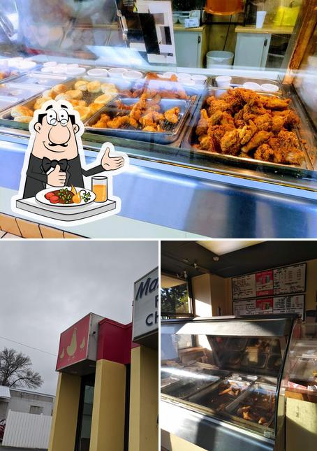Among various things one can find food and interior at Maryland Fried Chicken