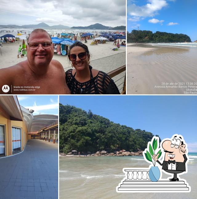 O exterior do Espaço Verão