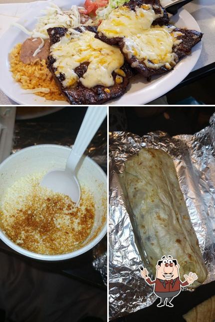 Еда в "Los Burritos Mexicanos"