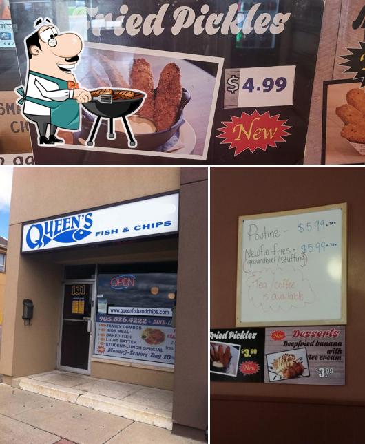 Queen's Fish & Chips in Mississauga Restaurant menu and reviews