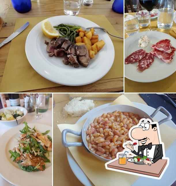 Platti al Trattoria Rio Verde