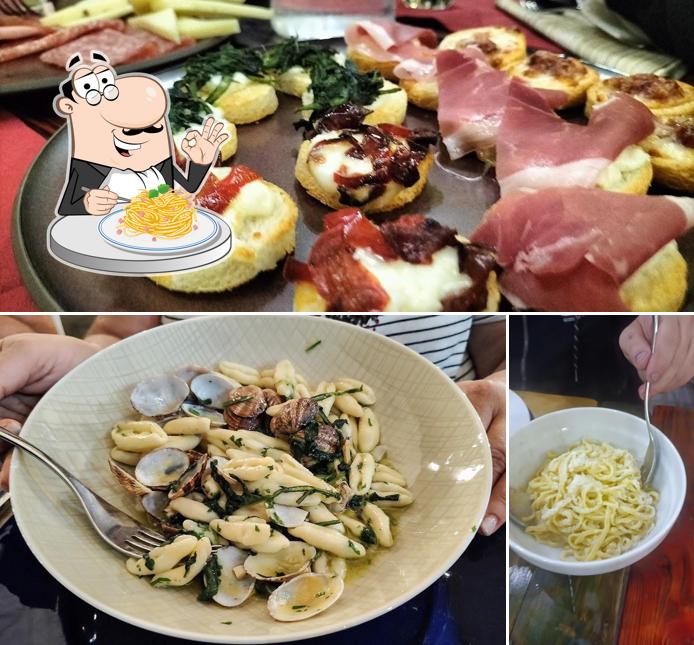 Spaghetti alla carbonara al Ristorante Fornari