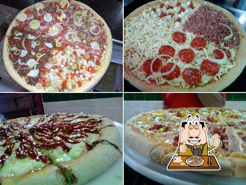 No Disco Pizza, você pode degustar pizza