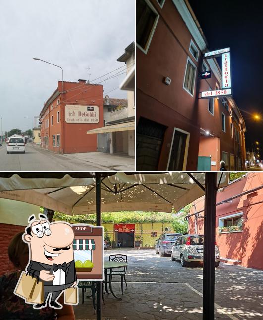 Gli esterni di Ristorante Trattoria De Gobbi