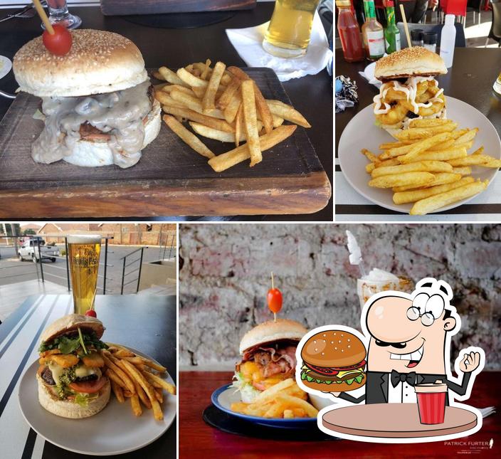 Try out a burger at Burger Bistro