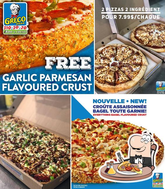 Prenez des pizzas à Greco Pizza