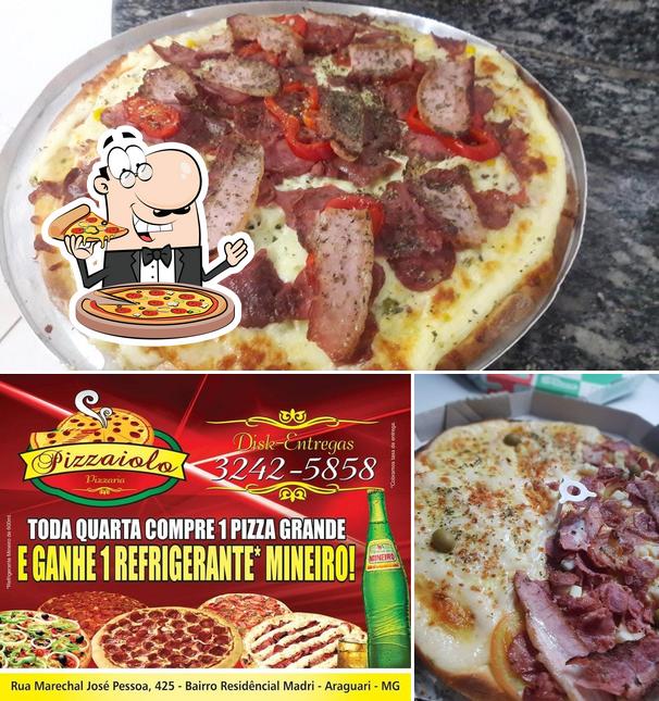 Experimente pizza no O Pizzaiolo