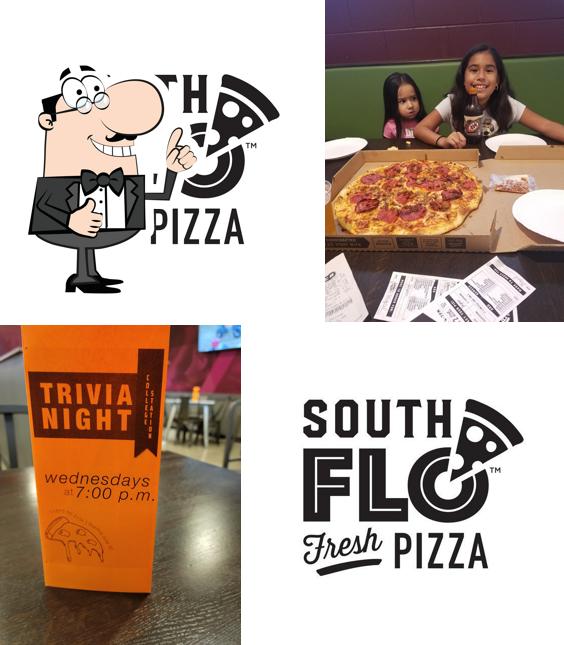 Это изображение пиццерии "South Flo Pizza In H-E-B"