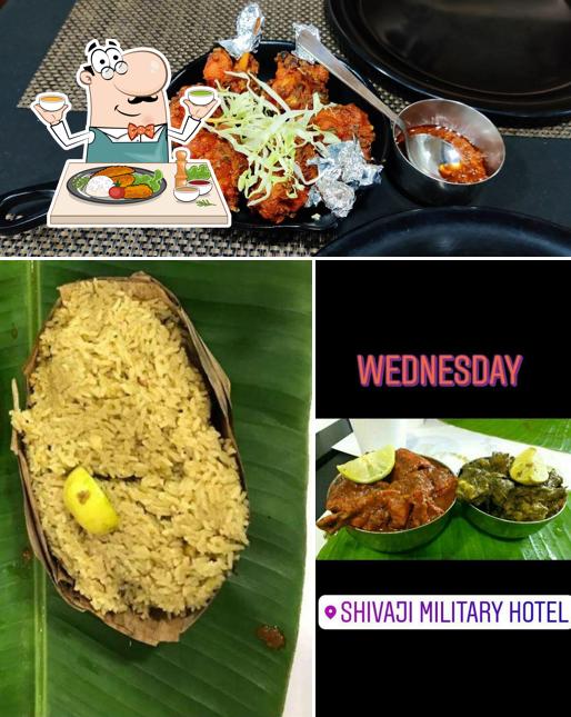 Food at Shivaji Military Hotel