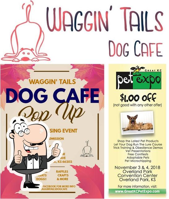 Look at this image of Waggin' Tails Dog Cafe KC