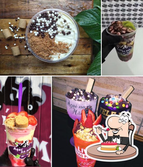 Açaí na Mão ZL provê uma escolha de pratos doces