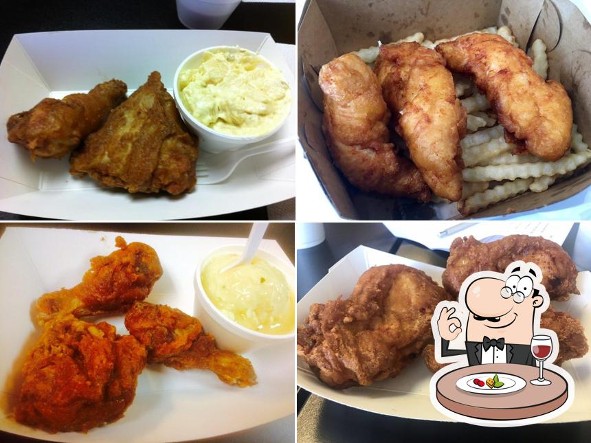 King Edwards Fried Chicken in Saint Charles Restaurant menu and reviews