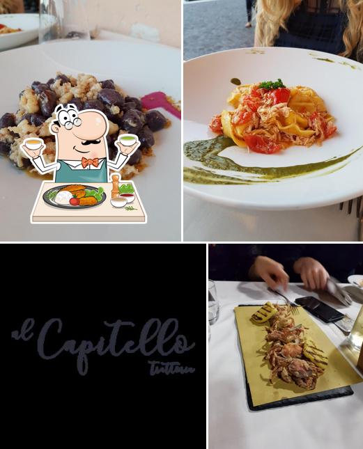 Cibo al Trattoria Al Capitello