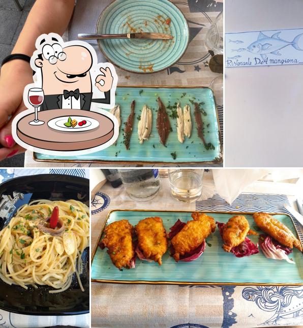 Platti al Ristorante Dea mangiona