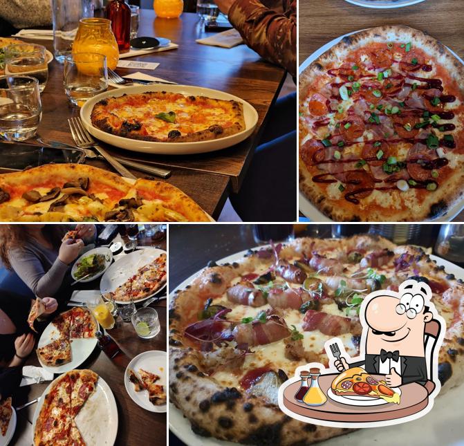 At Caberfeidh Bar and Restaurant, you can get pizza