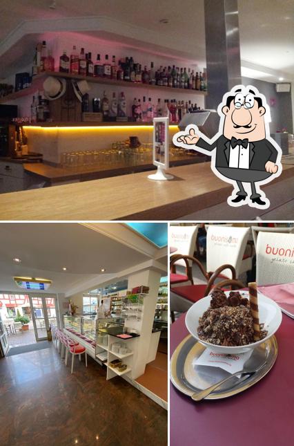 Vérifiez la photo indiquant la intérieur et comptoir de bar concernant Eiscafe De Rocco