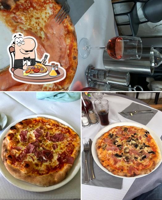 Choisissez des pizzas à La Primavera