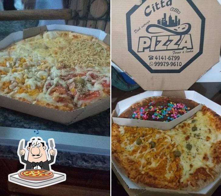 Consiga diversos variedades de pizza