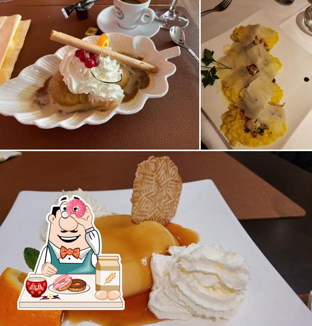 Restaurant Mona Lisa provides a variety of desserts