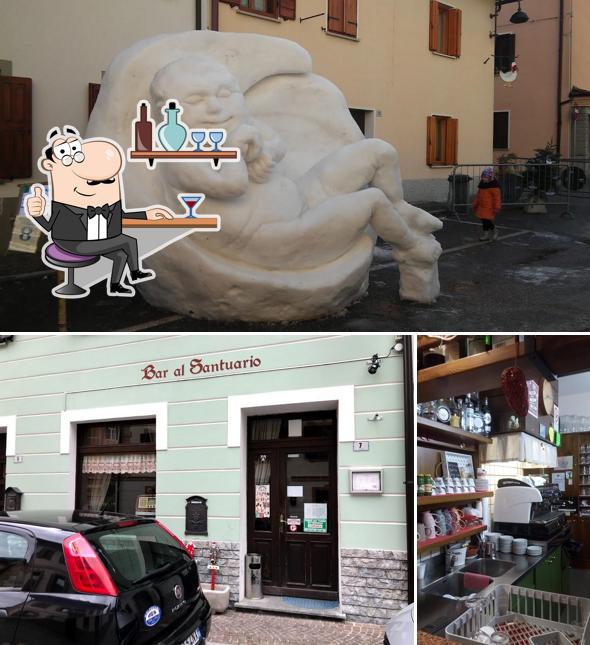 Gli interni di Bar caffè al Santuario