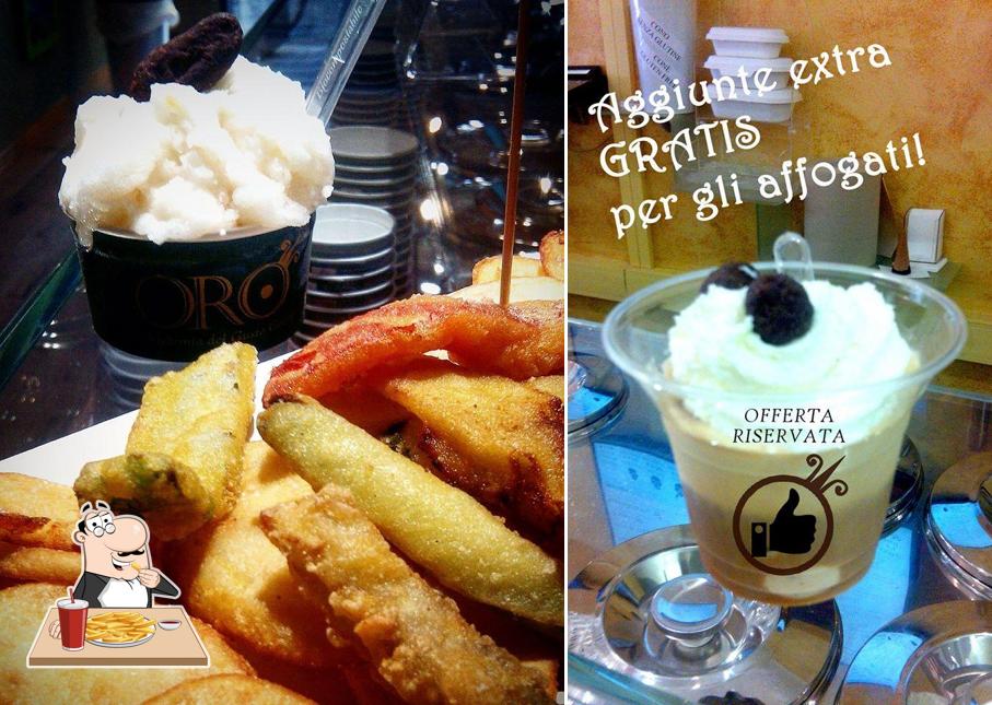 Patatine fritte al Oro Gelato