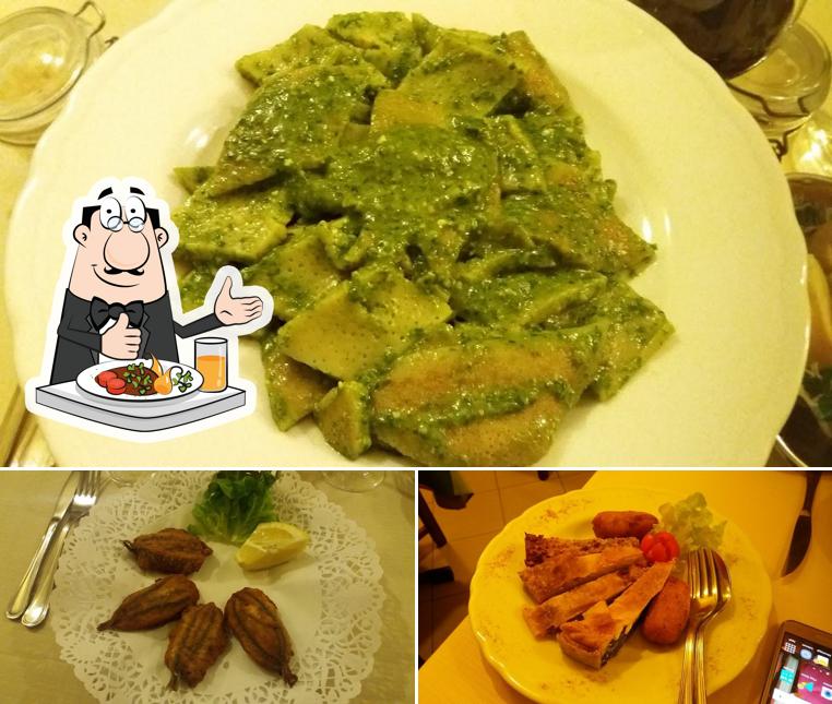Еда в "Trattoria della Raibetta"