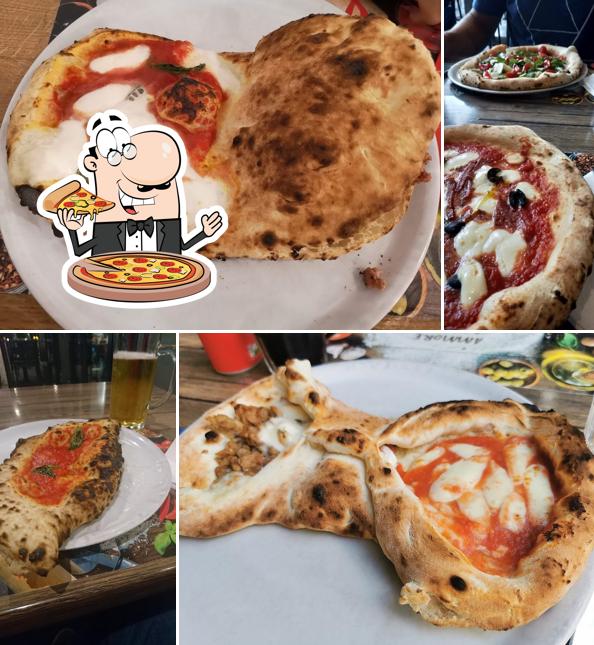 A Ristorante Pizzeria Verace, puoi prenderti una bella pizza