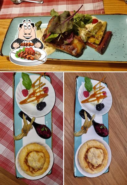 Essen im Gasthaus Liegsalz