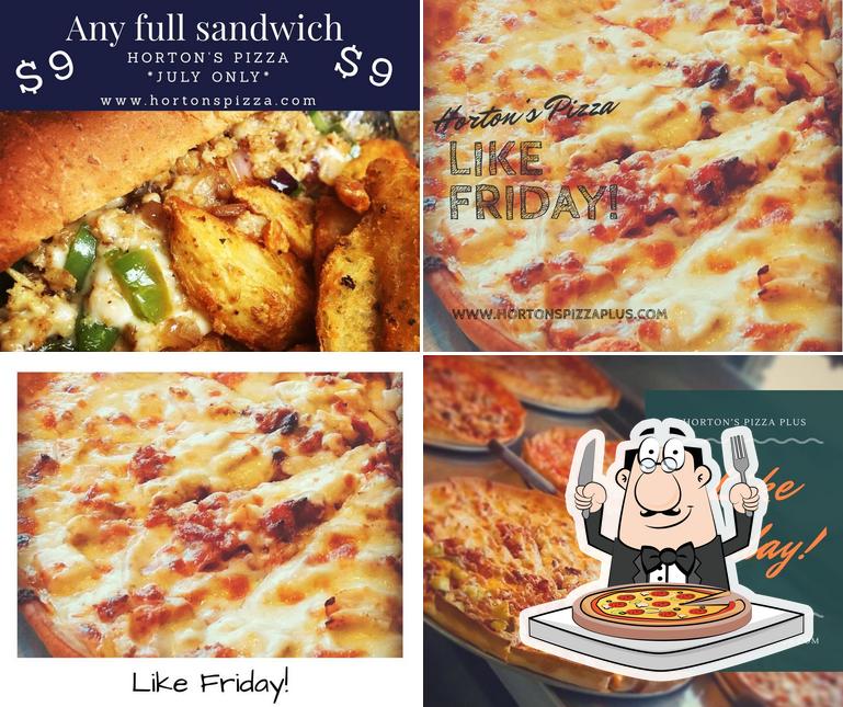 Horton's Pizza Plus in Pittsburg Restaurant menu and reviews